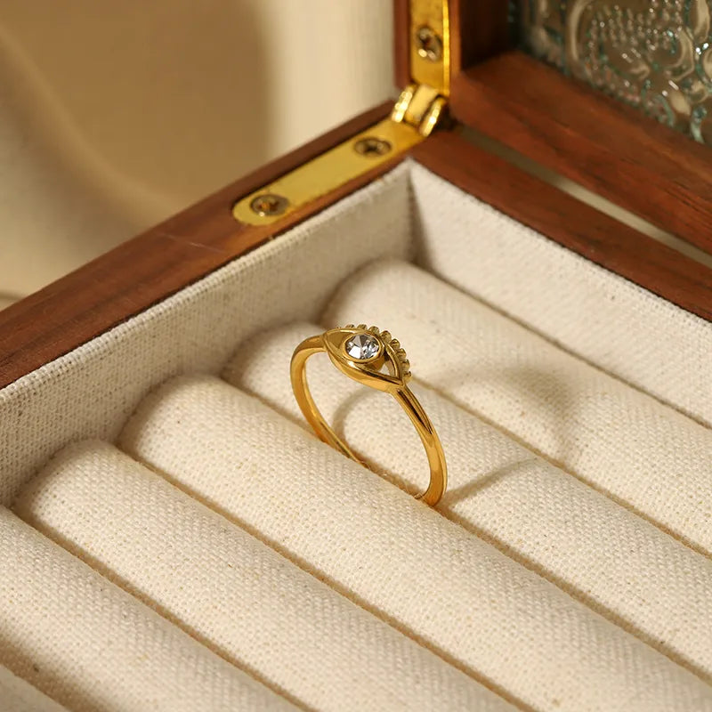 Vintage Devil’s Eye Open Ring
