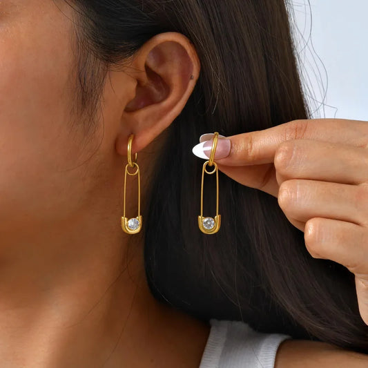 Linea Drop Earrings