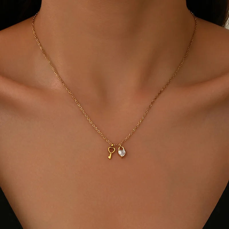 Cipher Heart Necklace