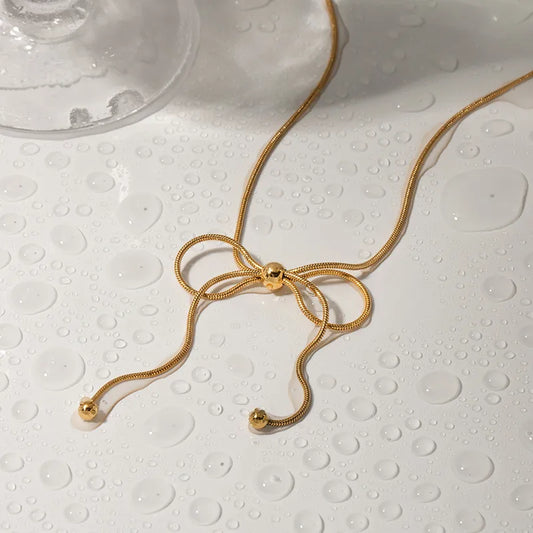 Bow Knot Necklace