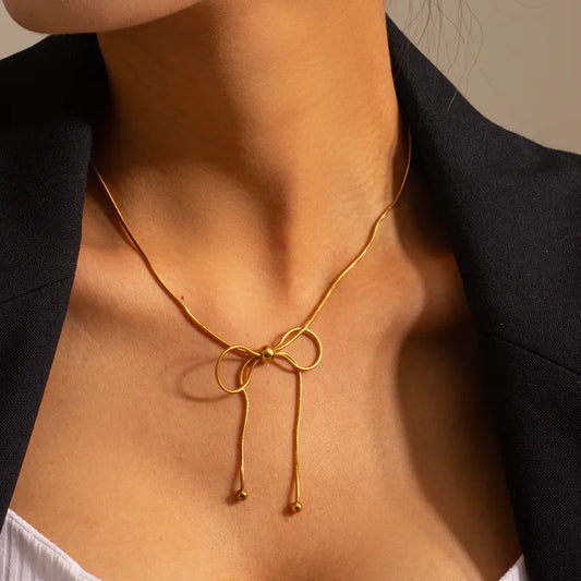 Bow Knot Necklace